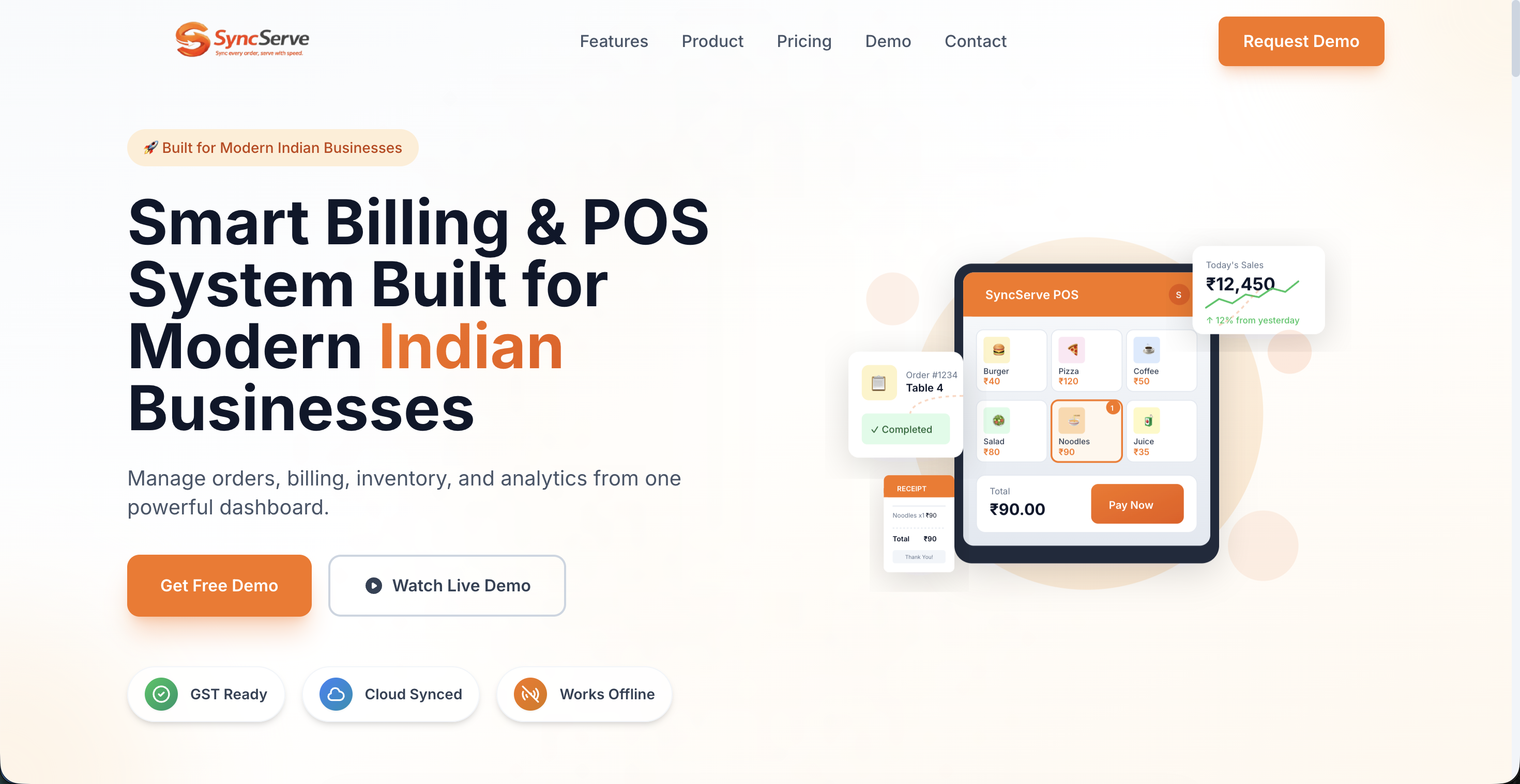 SyncServe POS